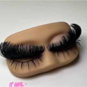 Ugly  (you) cute large  Fluffy False Eyelashes Set by it girl